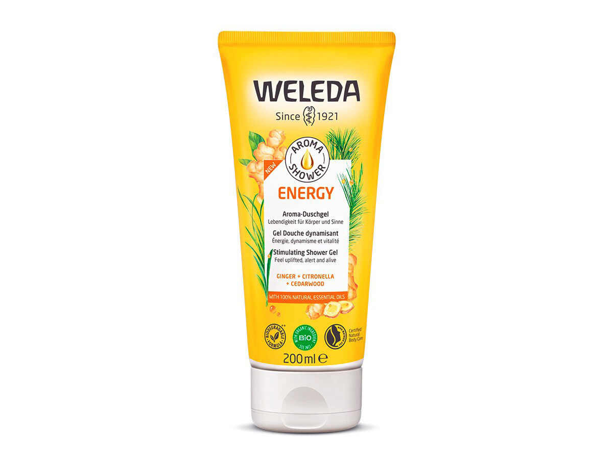 Weleda Energy Zázvorový Sprchový Gel 200ml