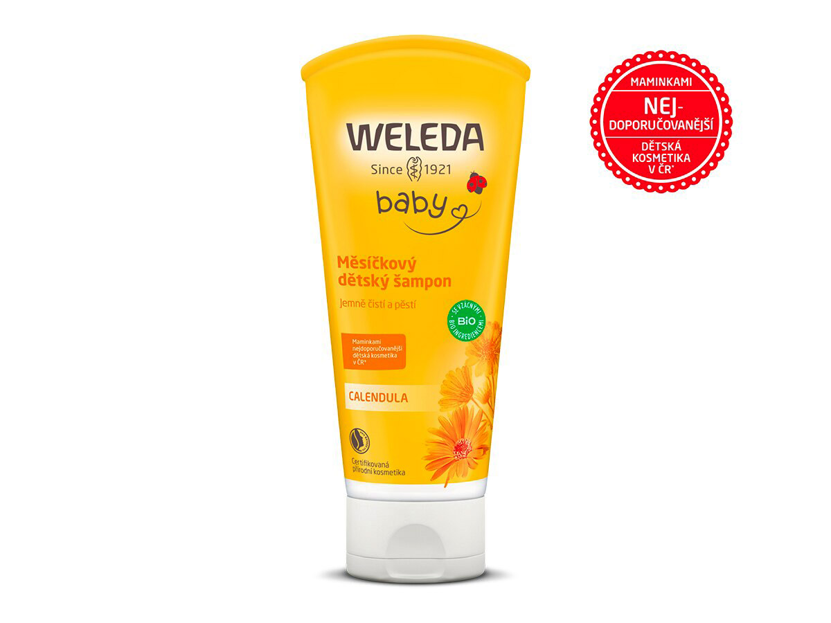 Weleda Měsíčkový Dětský šampón 200ml