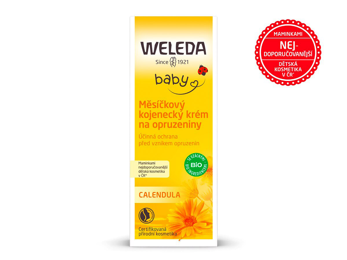 Weleda Měsíčkový Kojenecký Krém Na Zadeček 75ml