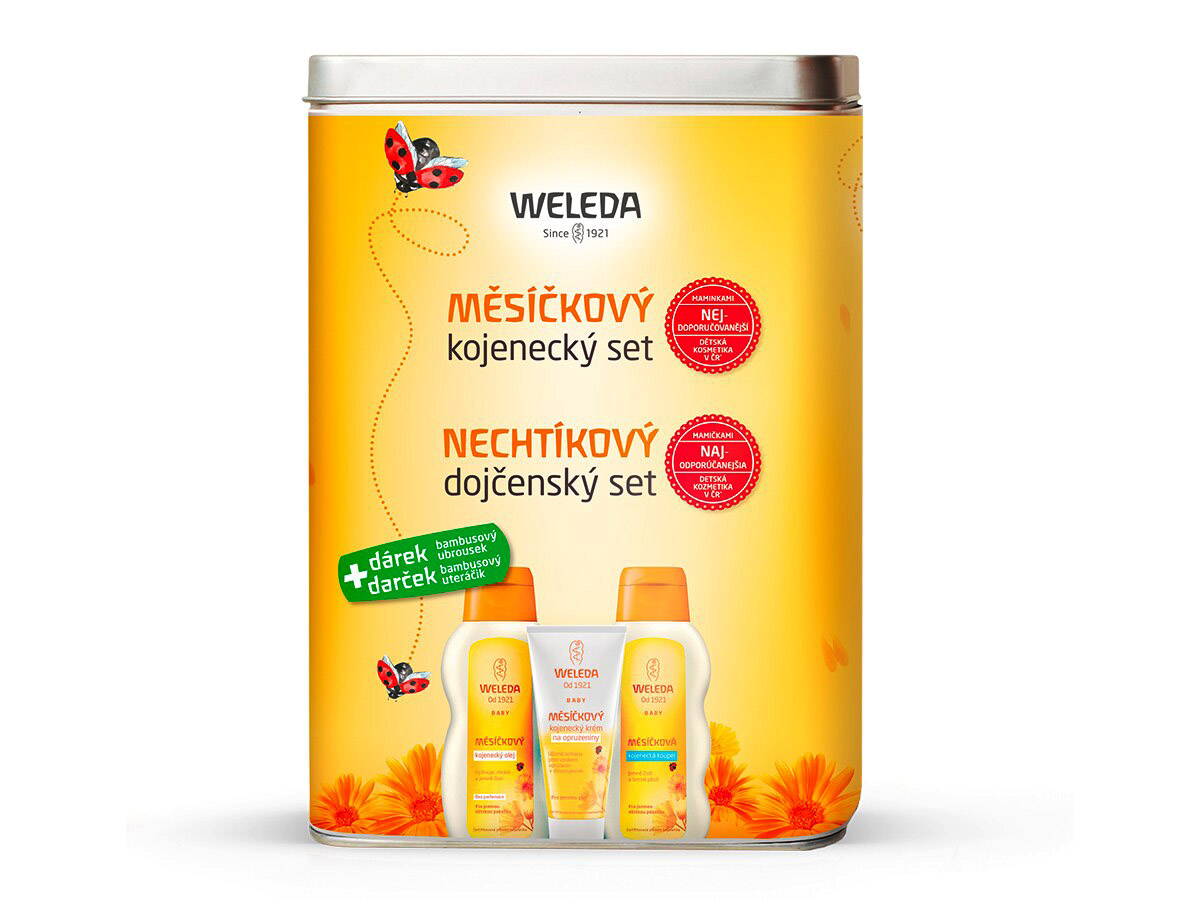 Weleda Set měsíčkový kojenecký s dárkem
