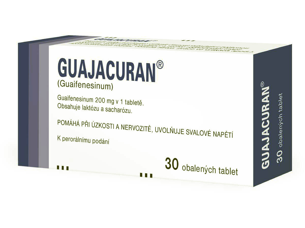 Guajacuran 200mg obalené tablety 30
