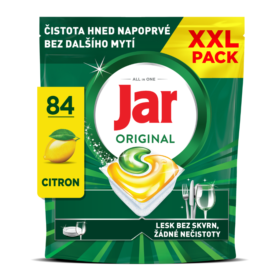 Jar Original Lemon kapsle do myčky 84 ks