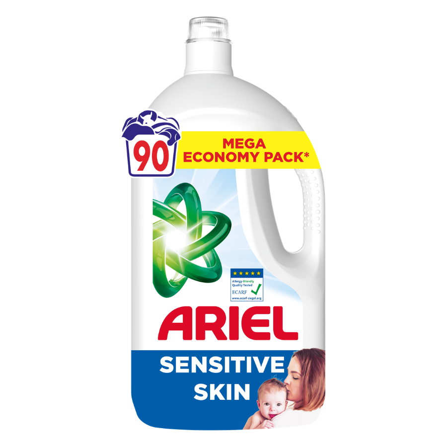 Ariel Sensitive gel na praní 4,05 l