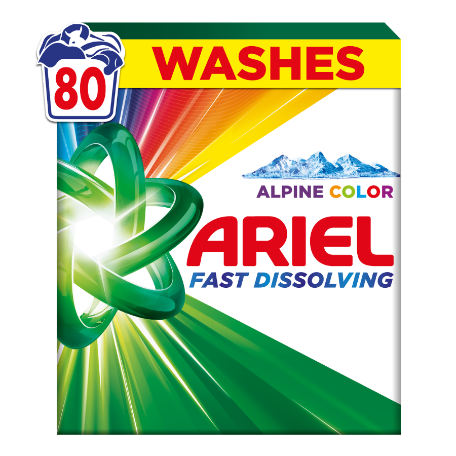 Ariel Color Prášek na praní 4,4 kg 80 praní