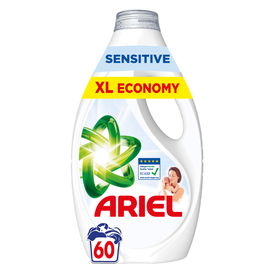 Ariel Sensitive gel na praní 2,7 l