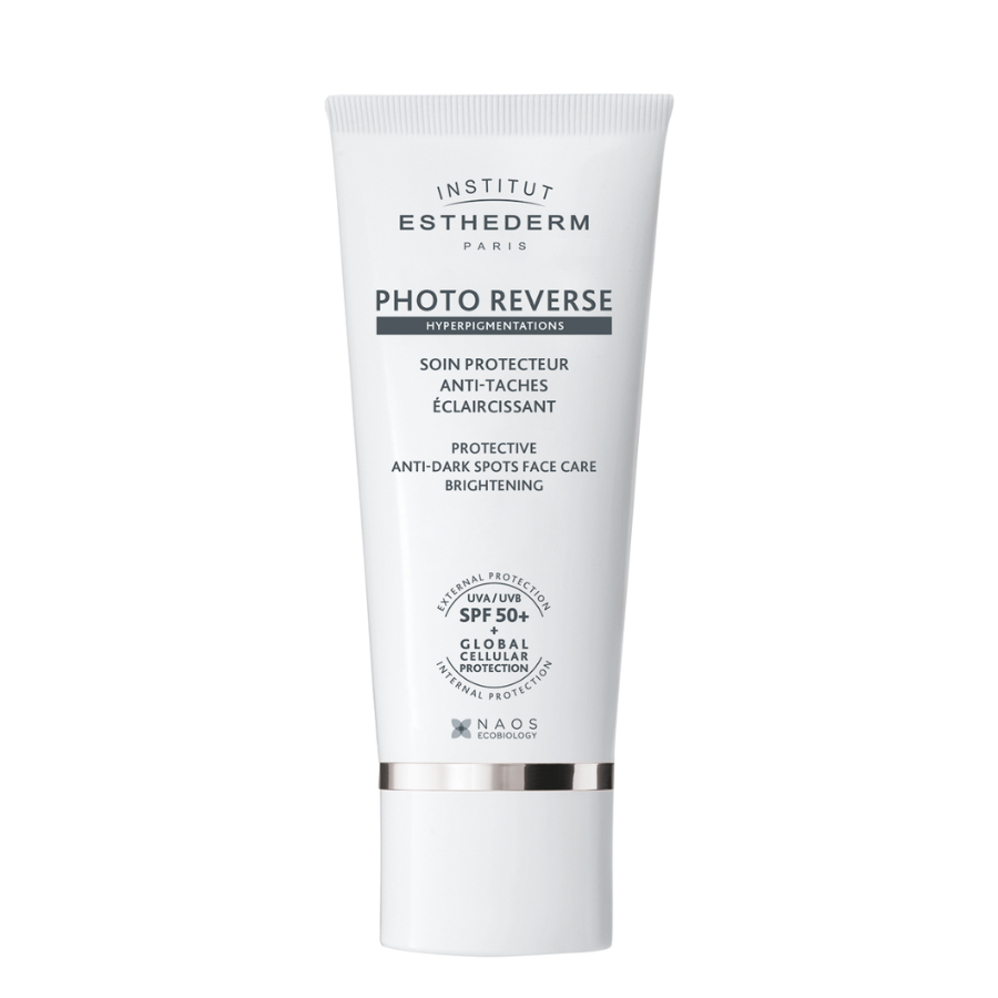 INSTITUT ESTHEDERM PHOTO REVERSE Ochranný rozjasňující krém proti pigmentovým skvrnám SPF 50+ 50 ml