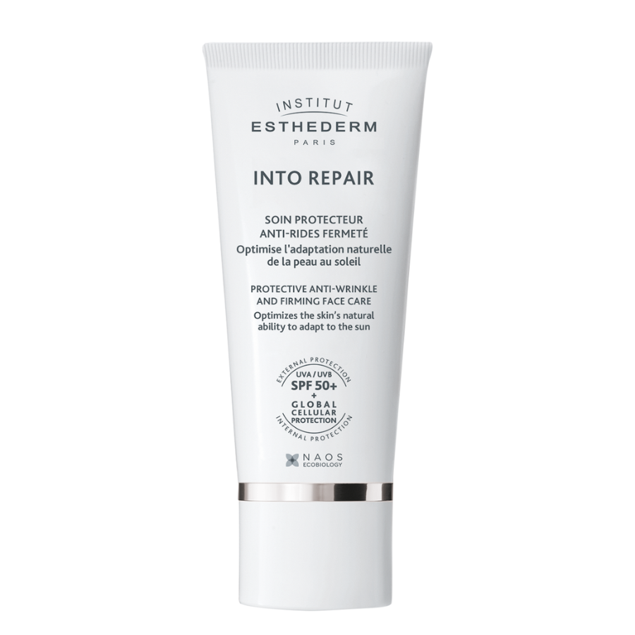 INSTITUT ESTHEDERM INTO REPAIR Protivráskový ochranný krém pro pleť netolerující slunce SPF 50+ 50 ml