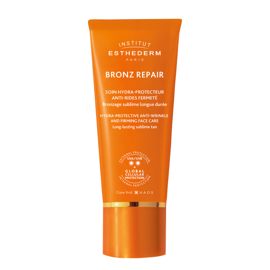 Institut Esthederm Bronz Repair Opalovací krém proti vráskám na obličej – mírné slunce 50 ml