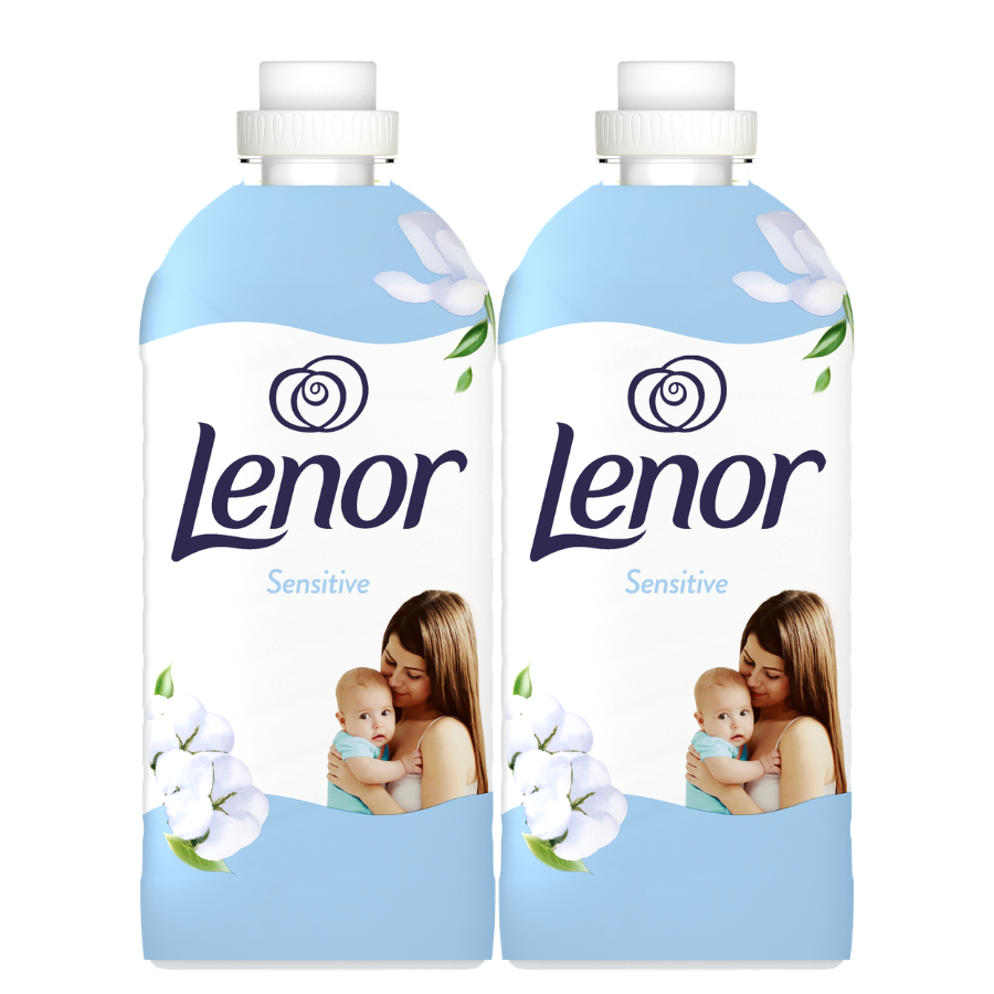 Lenor Aviváž Sensitive Duopack 2x1239 ml