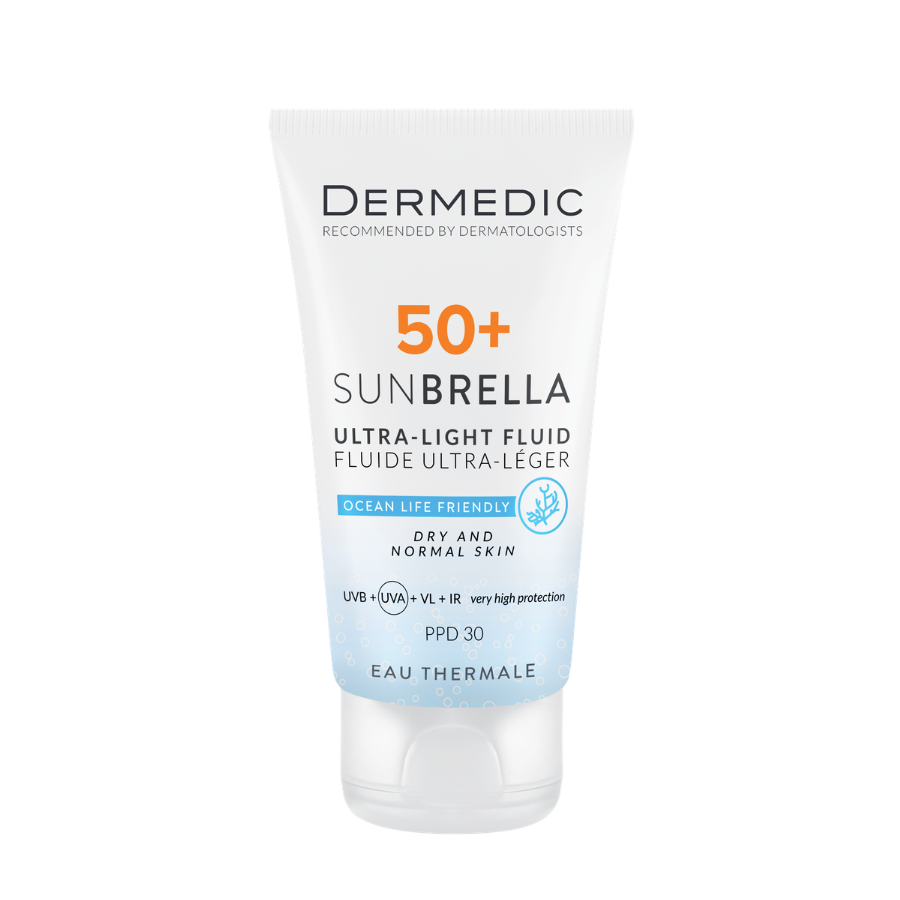 Sunbrella Ultra lehká emulze na opalování SPF 50+ suchá a normální pleť 40 ml