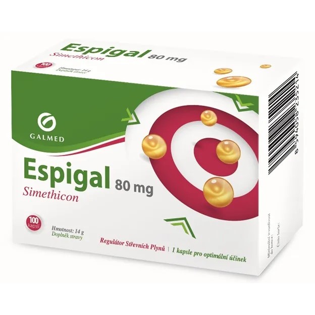 Espigal 80mg 100 kapslí Galmed