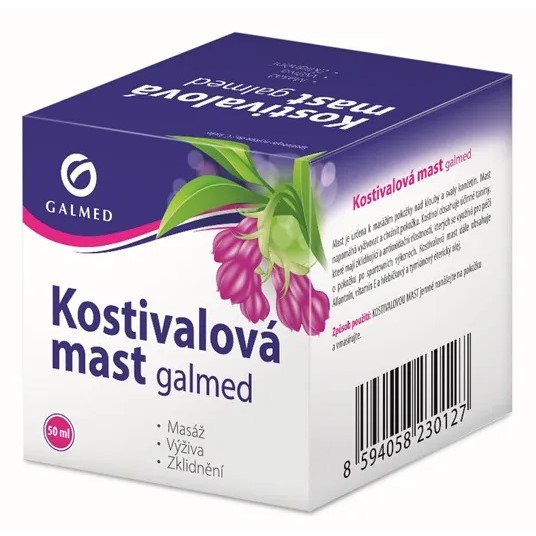 Kostivalová mast 50ml Galmed