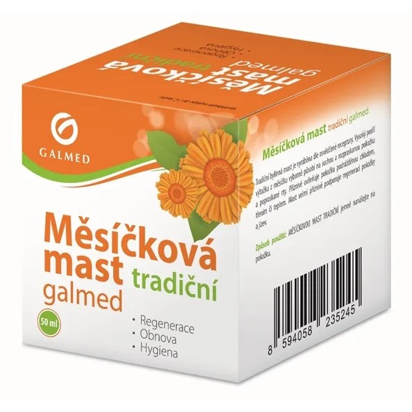 Měsíčková Mast Tradiční 50ml Galmed