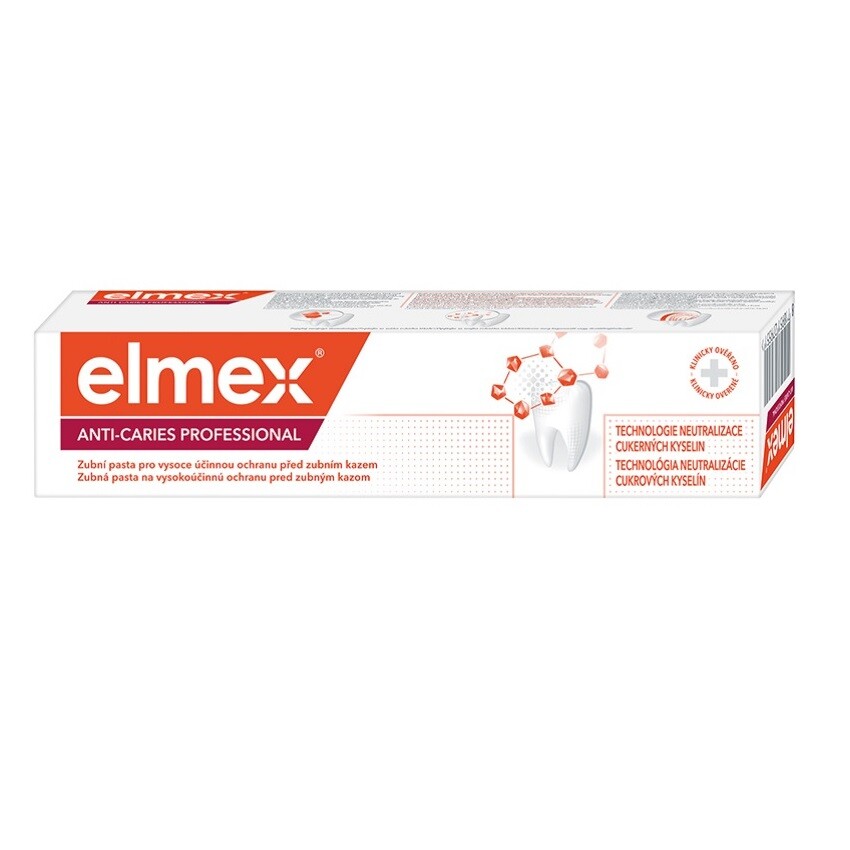 Elmex Professional zubní pasta proti zubnímu kazu  75ml