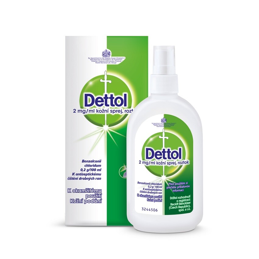 Dettol 2mg/ml kožní sprej 100 ml
