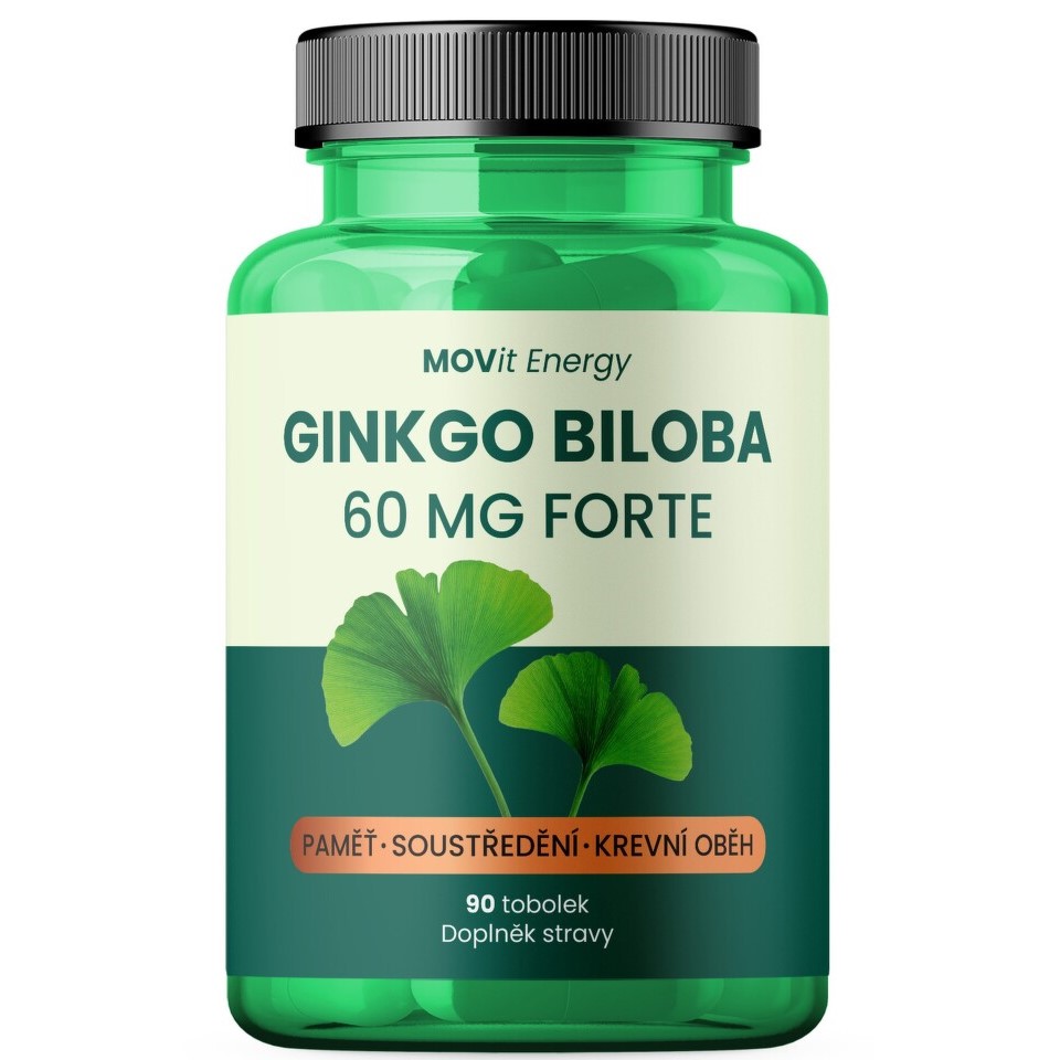 Movit Ginkgo Biloba 60 mg Forte 90 tobolek