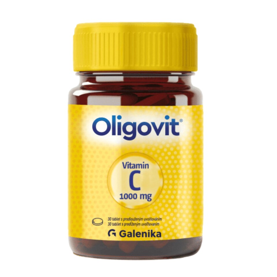 Oligovit Vitamin C 1000mg Galenika 30 tablet