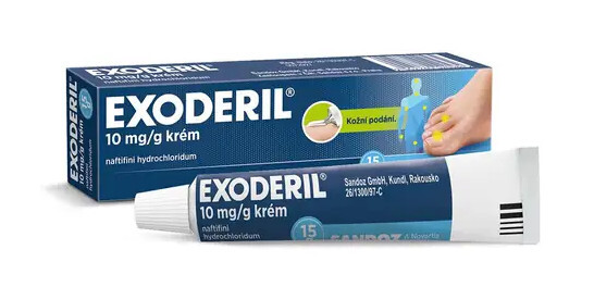 Exoderil 10mg/g krém 15g