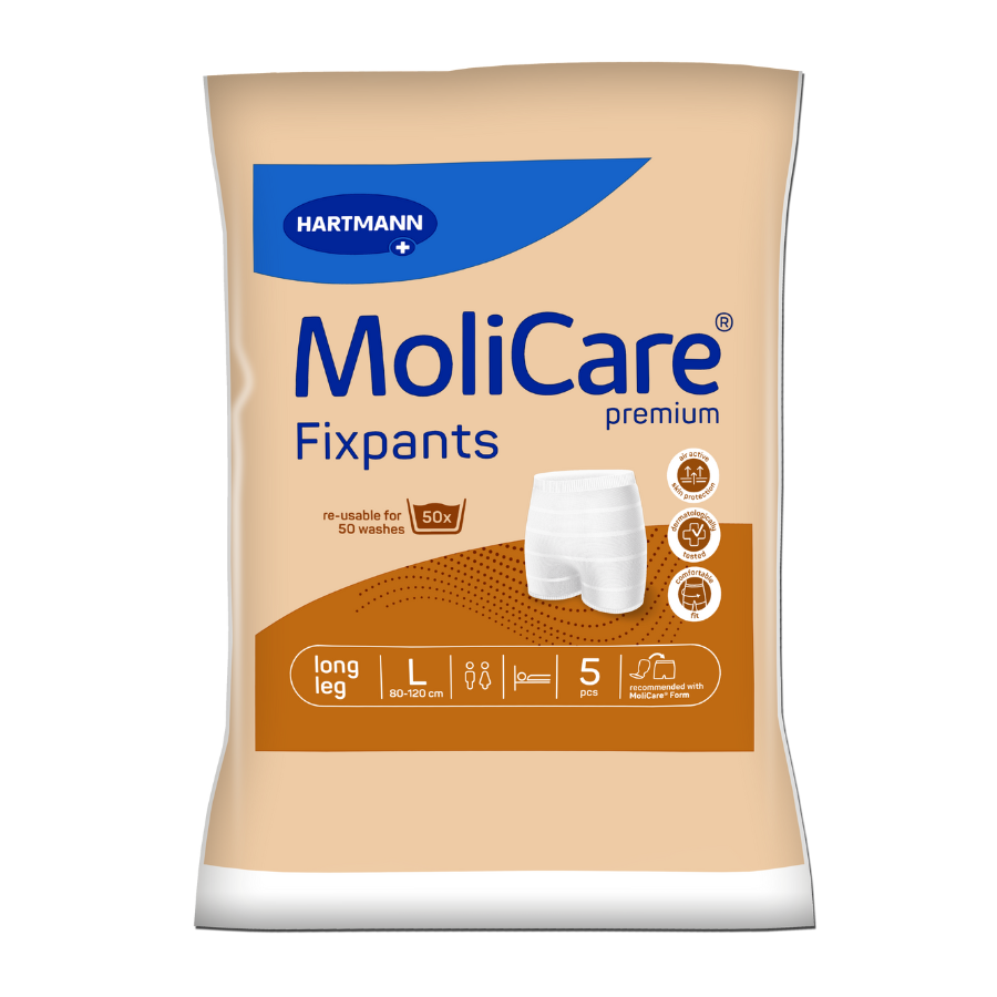 Molicare Premium Fixpants fixační kalhotky L obvod boků 80-120cm 5ks