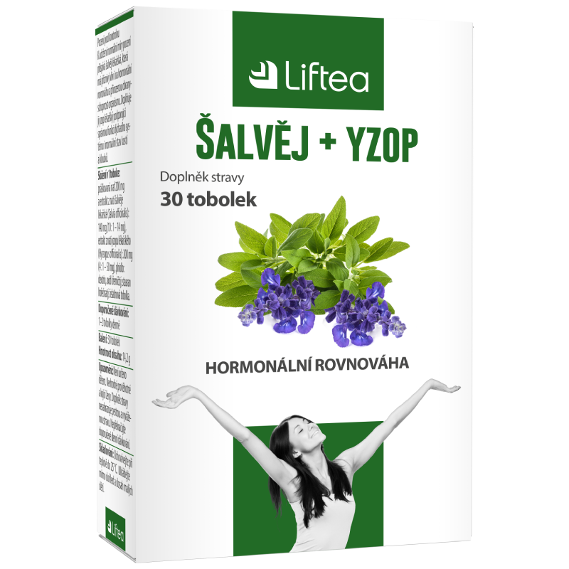 Liftea šalvěj+yzop Tobolek 30