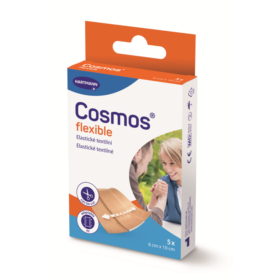 Cosmos flexible pružná náplast 6x10cm 5ks