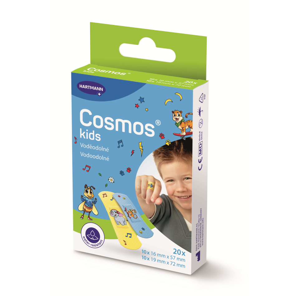 Cosmos kids dětská náplast 2 velikosti 20ks