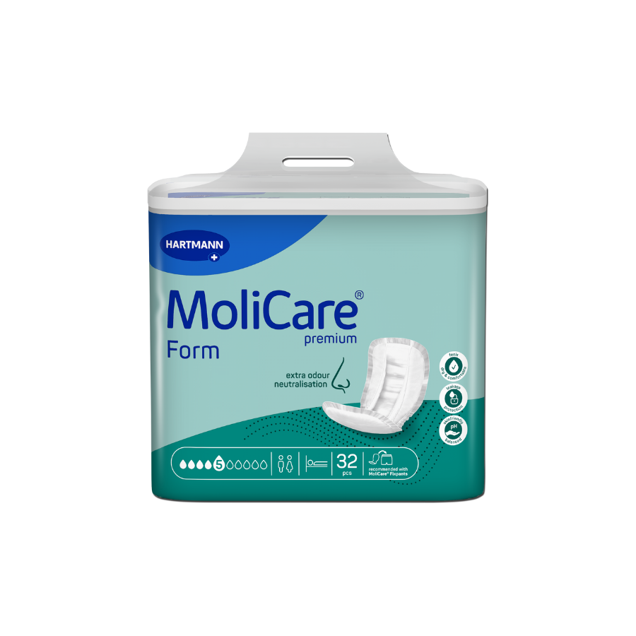 Vložné pleny Molicare Form 5 kapek 1661ml 32ks