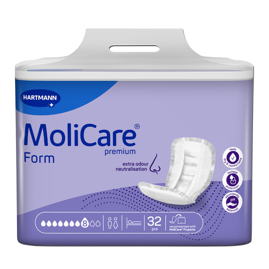 Vložné pleny Molicare Form 8 kapek 3017ml 32ks