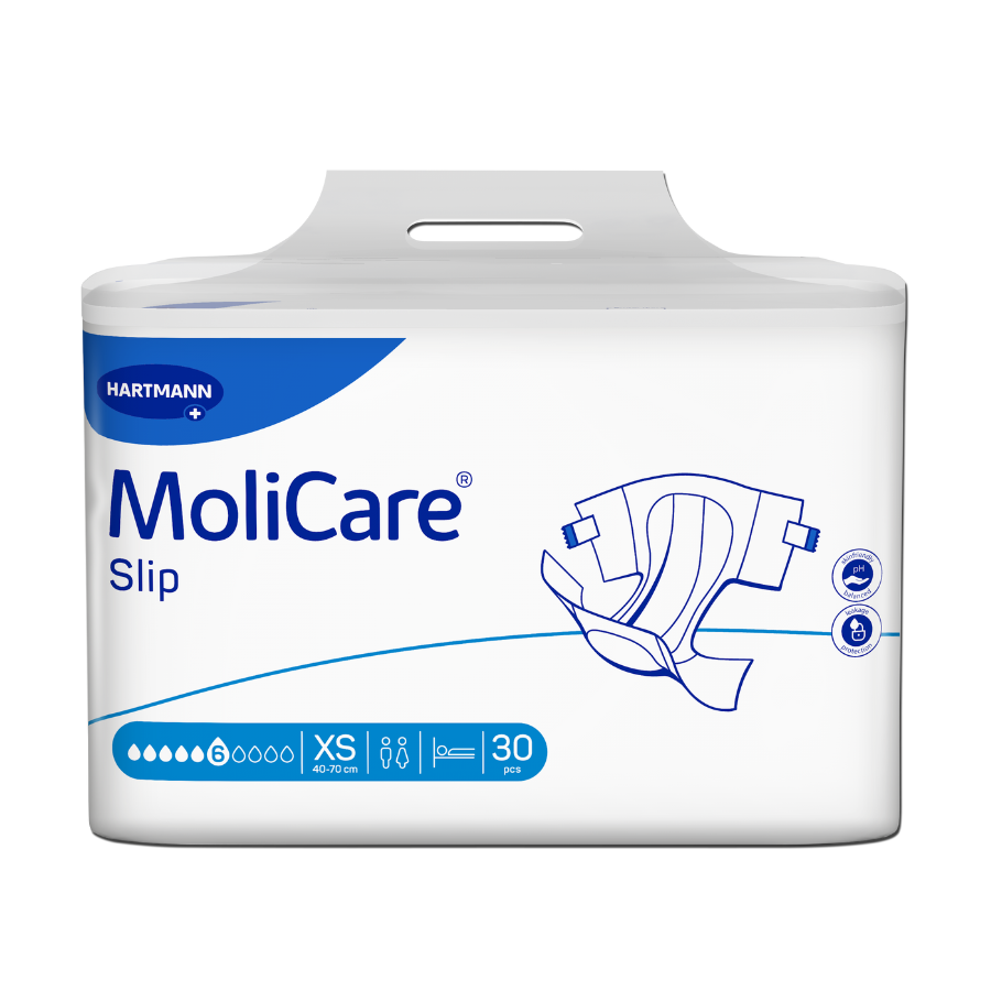 Molicare Slip zalepovací kalhotky 6 kapek XS 30 kusů
