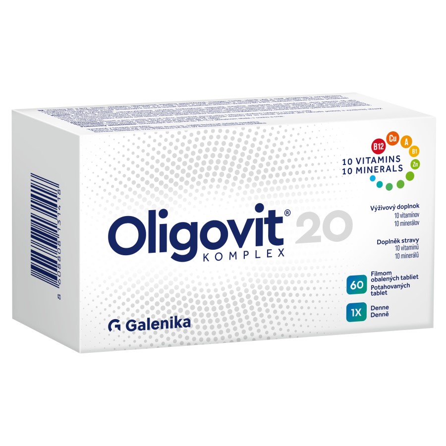 Oligovit 20 Komplex 60 tablet Galenika