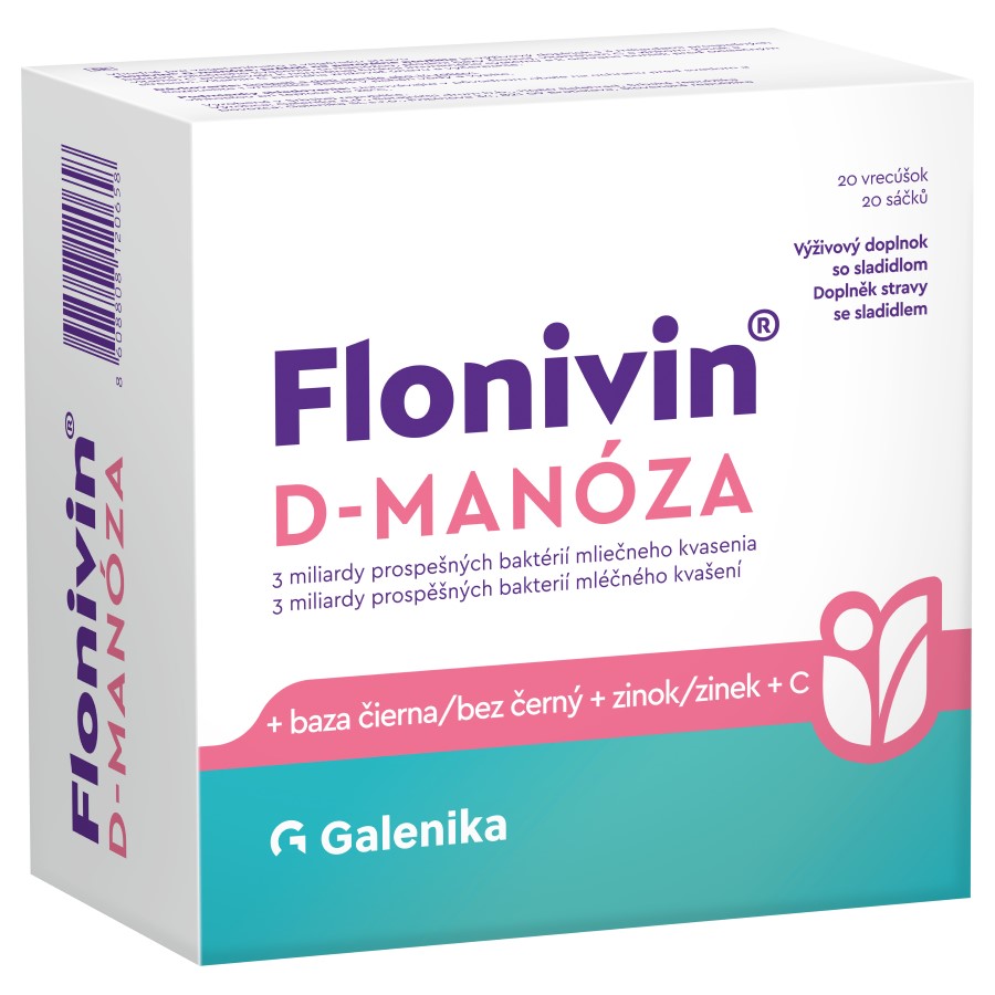 Flonivin D-manóza 20x5g Galenika