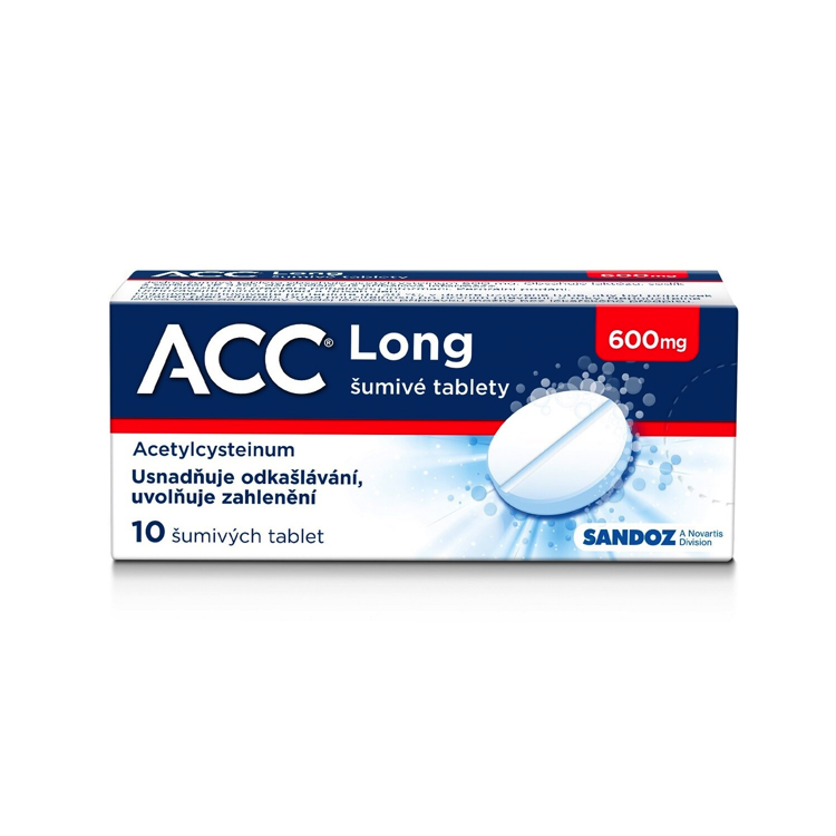 Acc Long 600mg 10 šumivých tablet