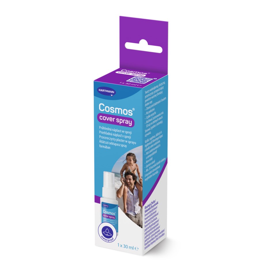 Cosmos Cover spray průhledná náplast ve spreji 30ml