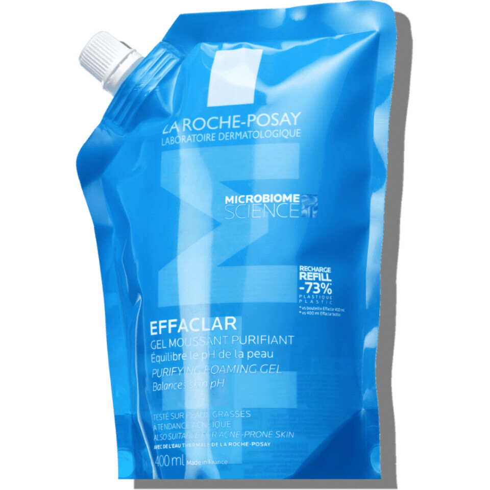 La Roche-posay Effaclar čisticí pěnící gel náplň 400ml