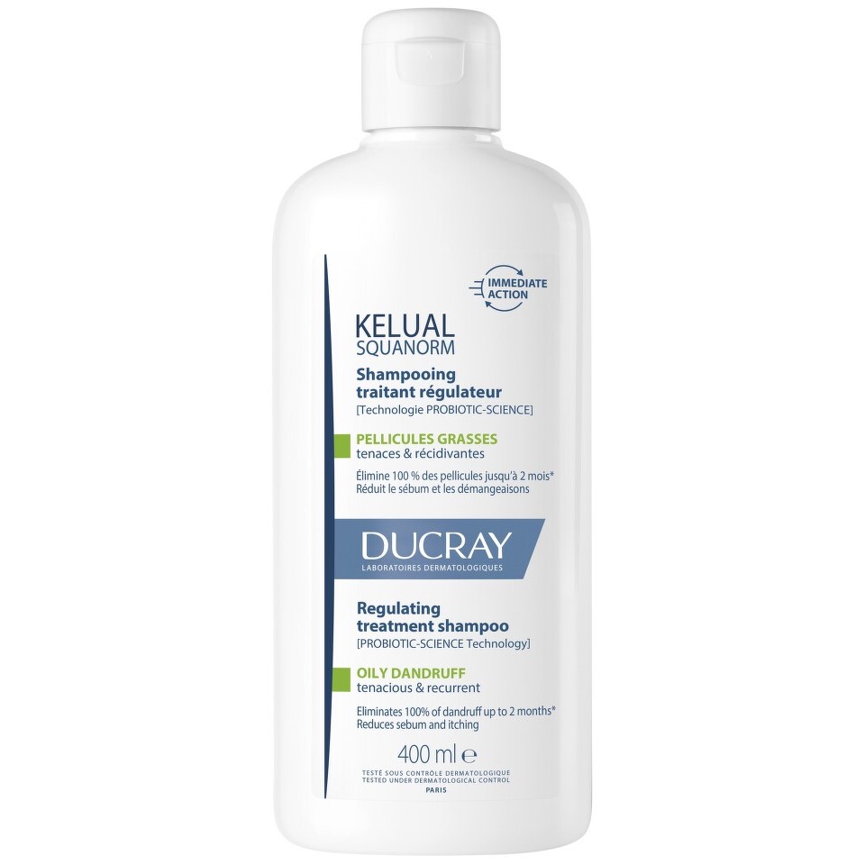 Ducray Kelual Squanorm šampon na mastné lupy 400ml