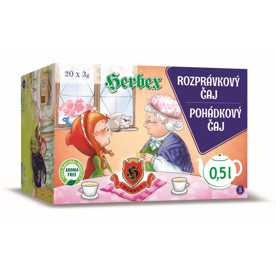 Herbex Dětský čaj pohádkový 20x3g sáčků