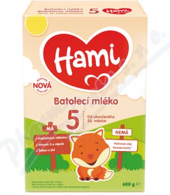 Hami 5 batolecí mléko 600g