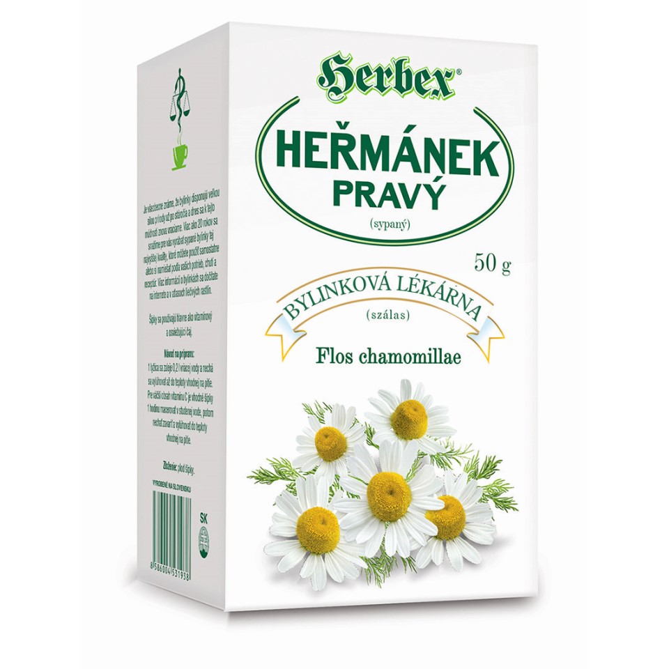 Herbex Heřmánek pravý sypaný čaj 50g