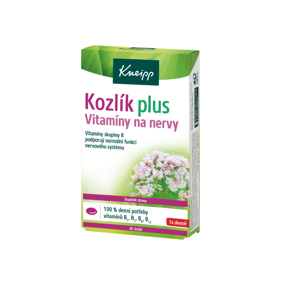 Kneipp Kozlík Plus 40 dražé