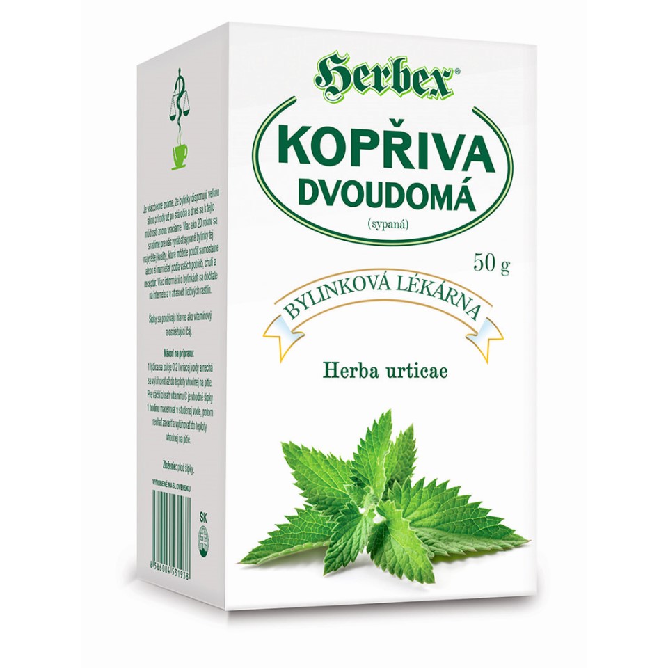 Herbex Kopřiva dvoudomá sypaný čaj 50g