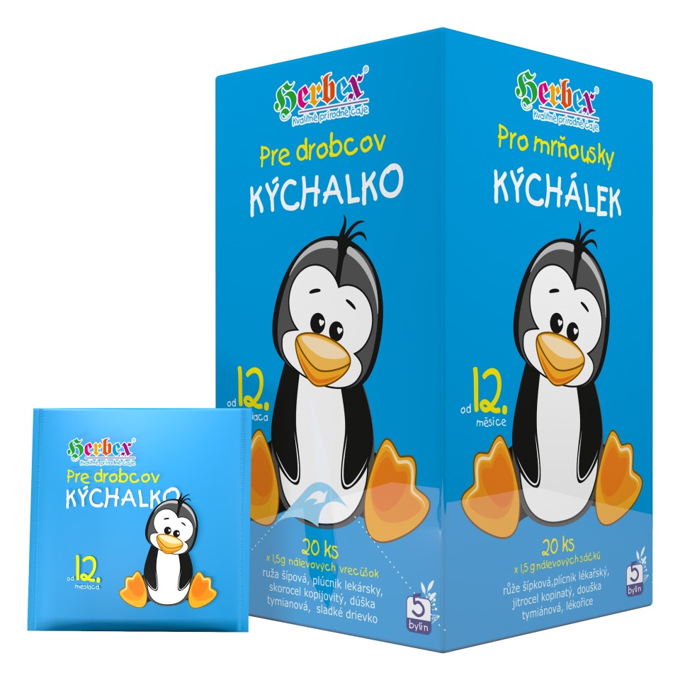 Herbex Kýchálek pro mrňousky od 12.měsíce 20x1.5g sáčků