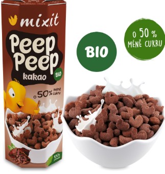 Mixit Cereálie Peep Peep - Kakao do kapsy 25 g