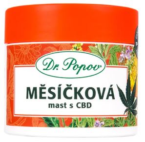 Dr.Popov Měsíčková mast s CBD 50 ml