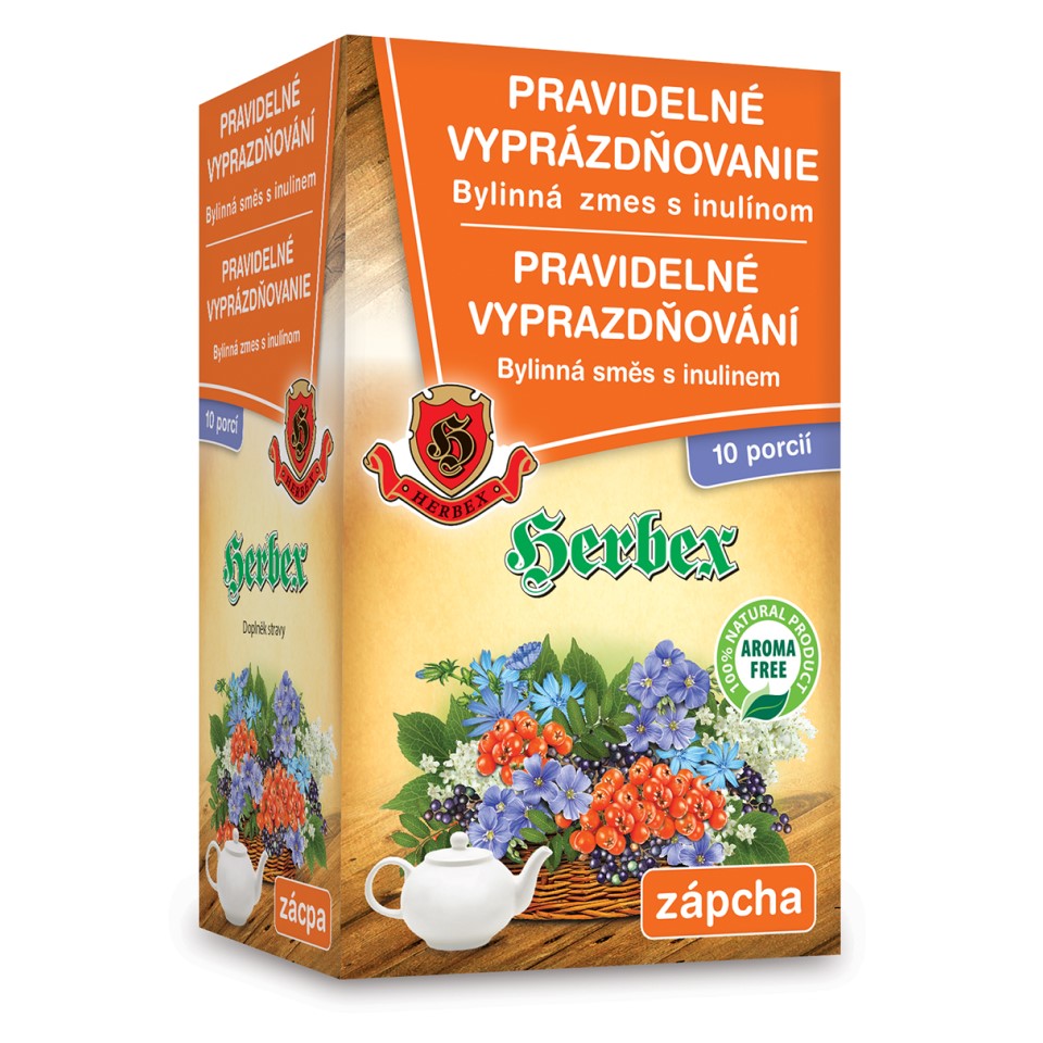 Herbex Pravidelné vyprazdňování s inulinem 10x14g
