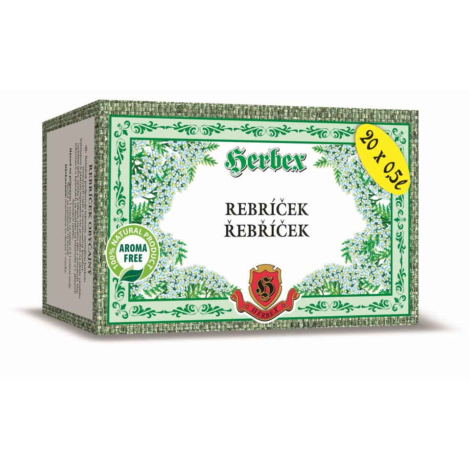 Herbex Řebříček obecný 20x3g sáčků