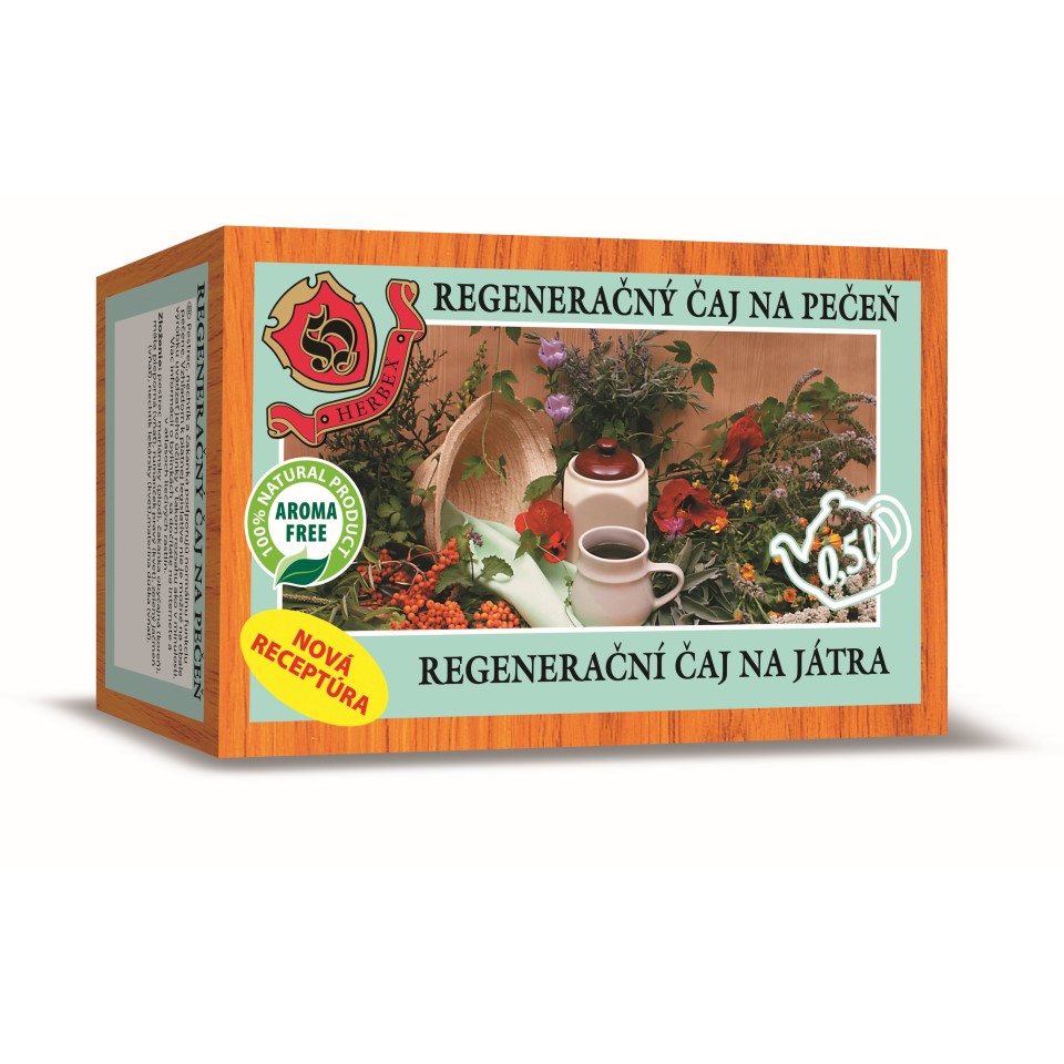 Herbex Regenerační čaj (játra-žlučník) 20x3g sáčků