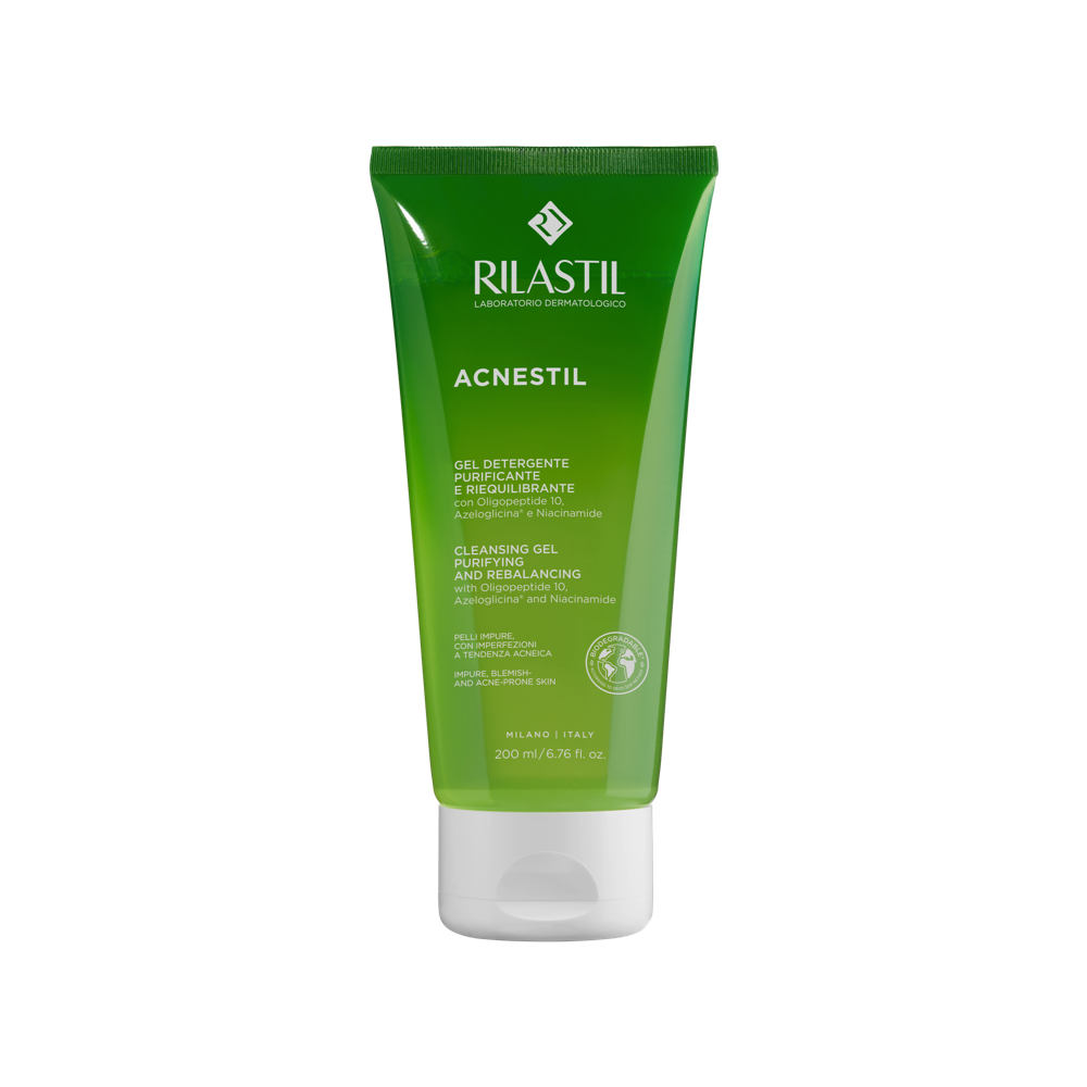 Rilastil Acnestil Čisticí gel na problematickou pleť 200 ml