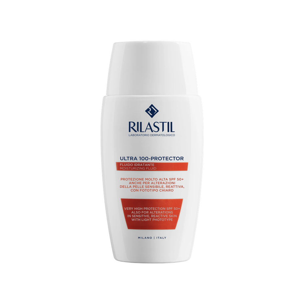 Rilastil Ultra 100-Protector fotoprotektivní fluid pro extrémně světlé fototypy 50 ml