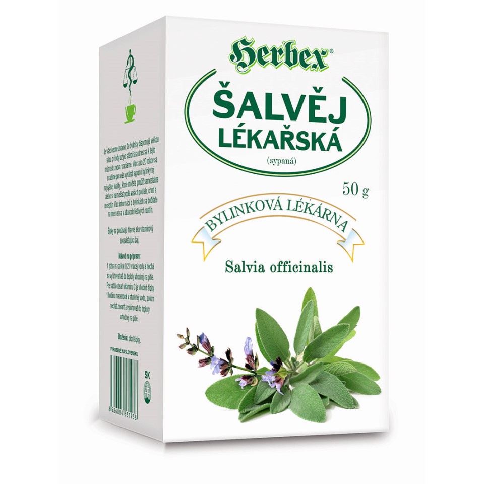 Herbex Šalvěj lékařská sypaný čaj 50g
