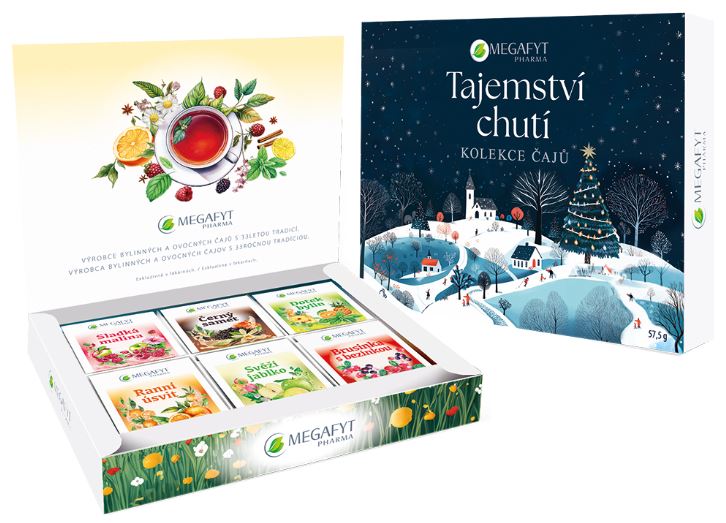 Megafyt Tajemství chutí kolekce čajů 6x5ks